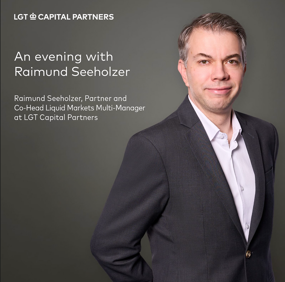 An Evening with Raimund Seeholzer