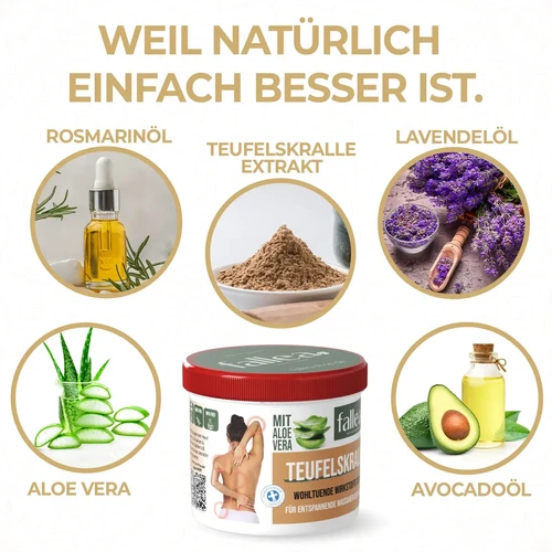 Teufelskralle Salbe mit Aloe Vera | fallea Naturprodukte