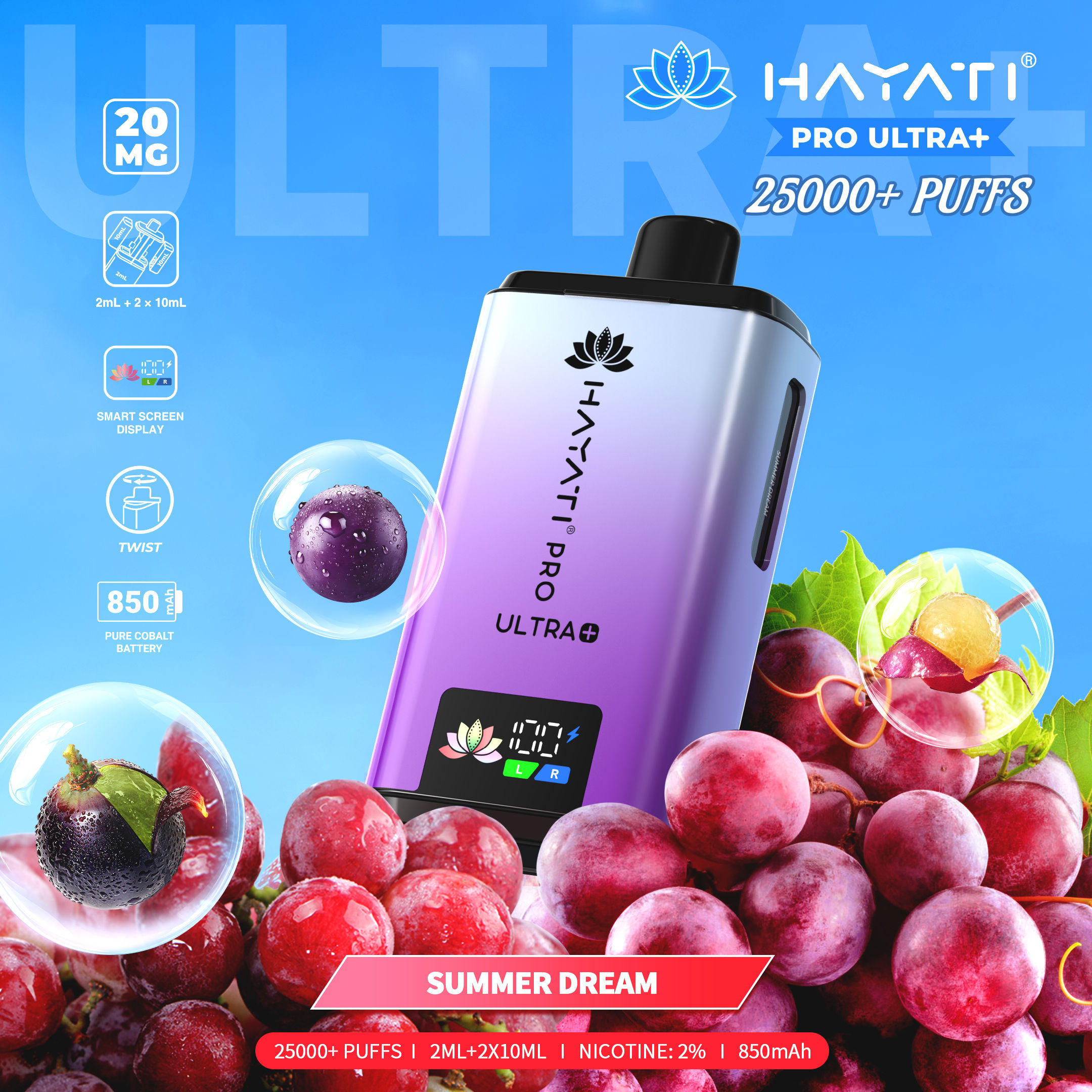 Summer Dream Hayati Pro Max+ 25K Puffs