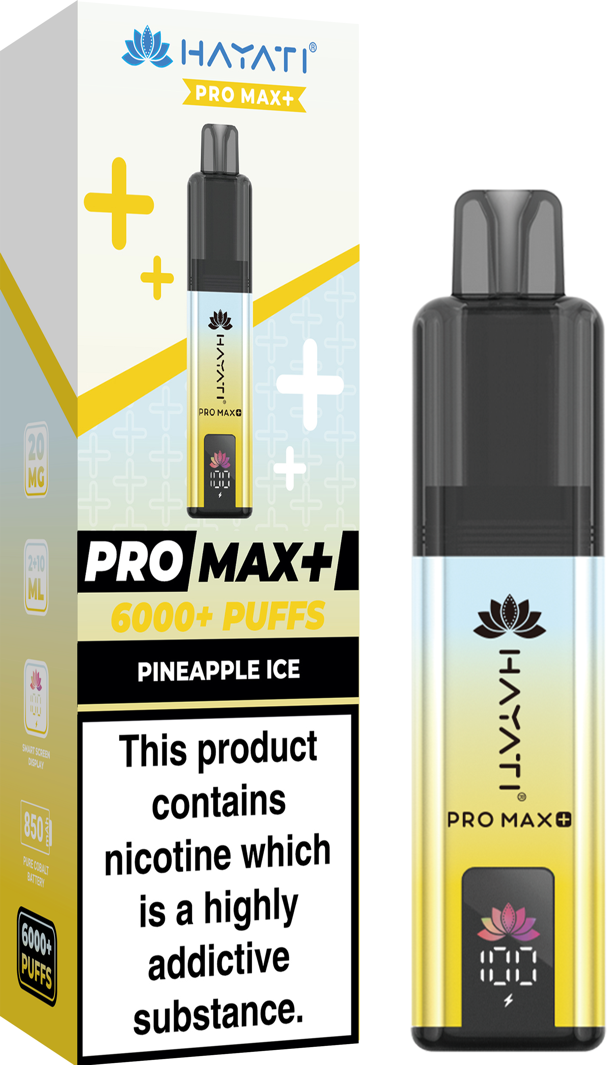 *Pineapple Ice Hayati Pro Max+ 6000