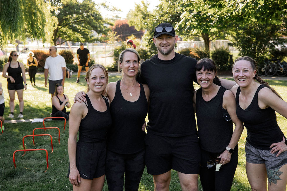 VBC Fitness group fitness class in Victoria BC