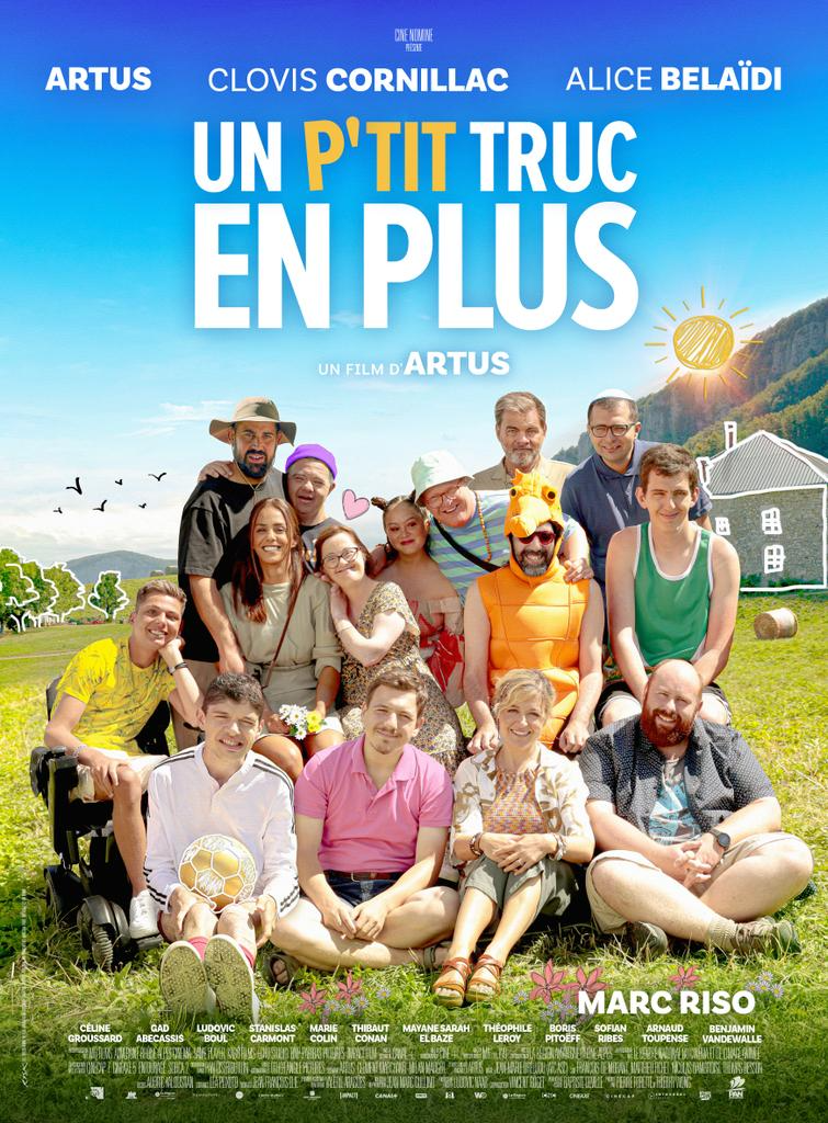 En dépassant les 10,3 millions d'entrées de Taxi 2, Un p'tit truc en plus entre dans le top 10 des plus gros succès du cinéma français.