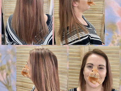 Face-framing hairstyles work with varying hair lengths and textures as well as face shapes.