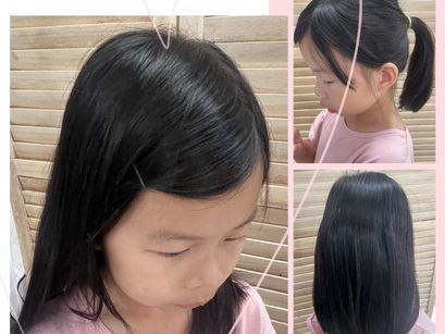 An easy back to school look! Call 902-598-6678 for haircut appointment! #haircut #girlshairstyles