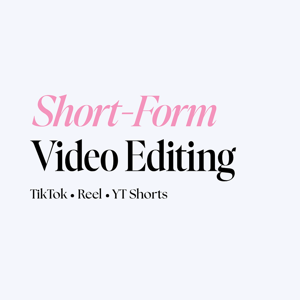 Thumbnail: TikTok/Reel/ YT Shorts Editing