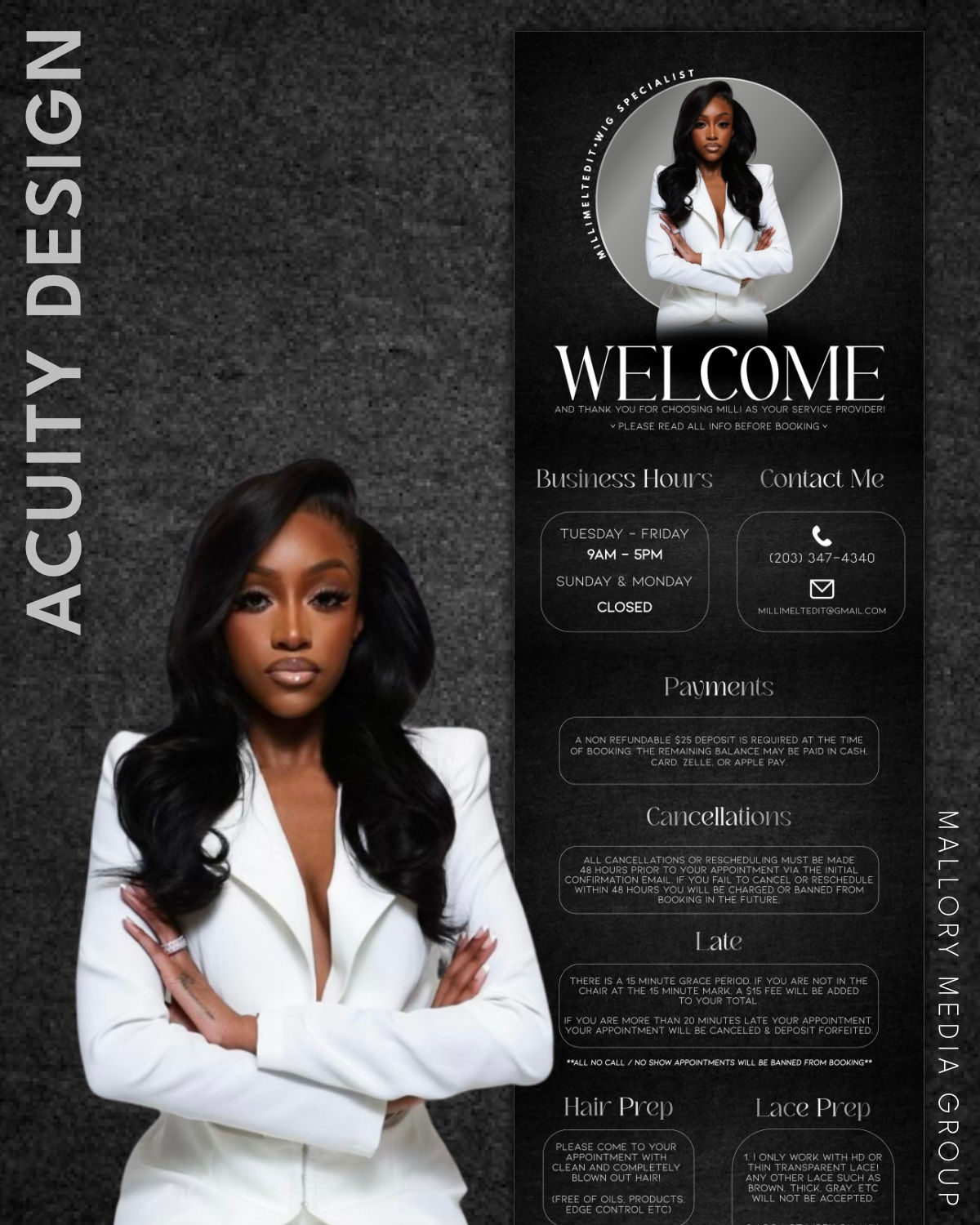 Custom Acuity Website