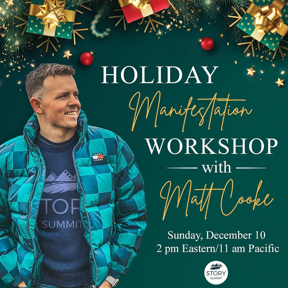 A Holiday Manifestation Workshop with Matt Cooke