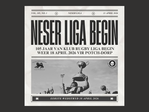 The 105-Year Legacy Continues: Potchefstroom Dorp Charges into the 2026 Neser Liga