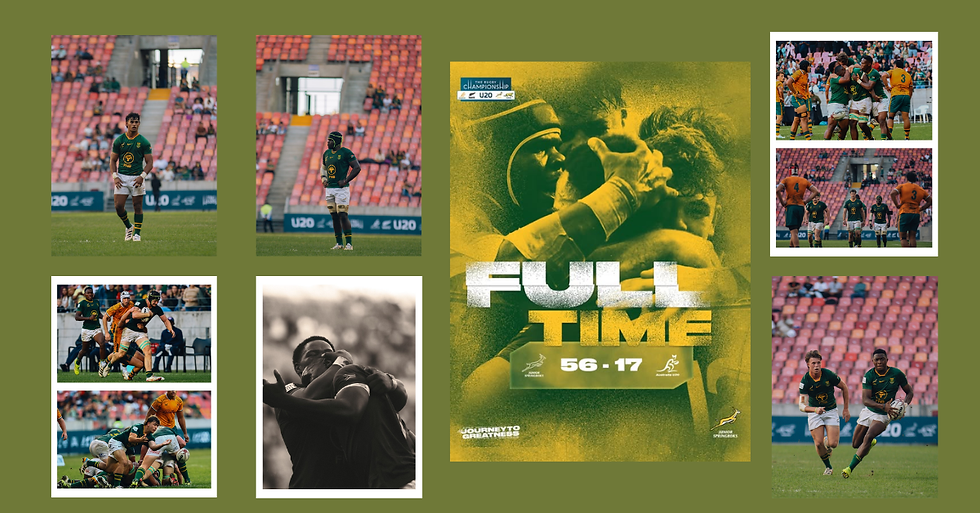 Junior Springboks Rule the South as Championship Title is Secured