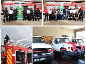 City of Matlosana Strengthens Emergency Response with New Fire and Rescue Vehicles