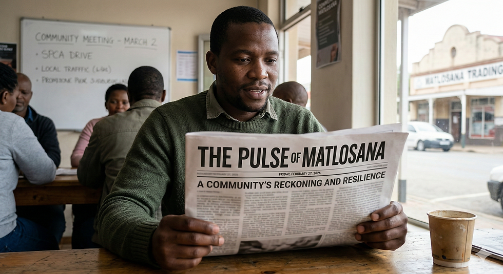 Justice, Resilience, and Reform: Beating The Pulse of Matlosana Through February