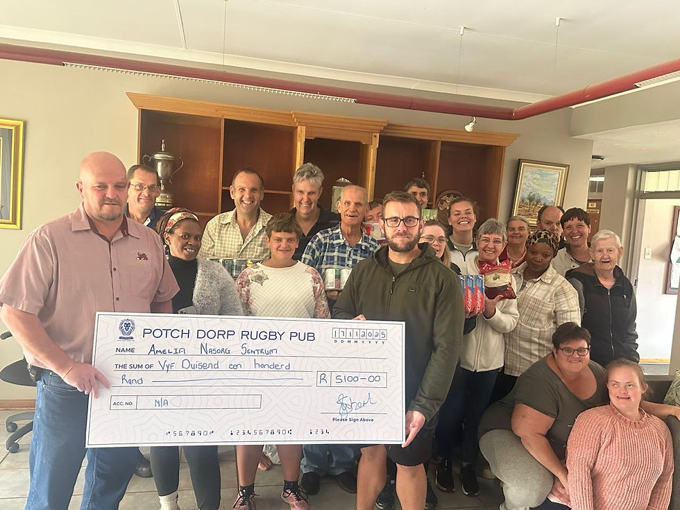 Potchefstroom Community Unites at Potjiekos & Beer Mile to Support Amelia Nasorgsentrum