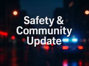 Carletonville Safety & Community Update: Highlights from 1 - 10 Sept.