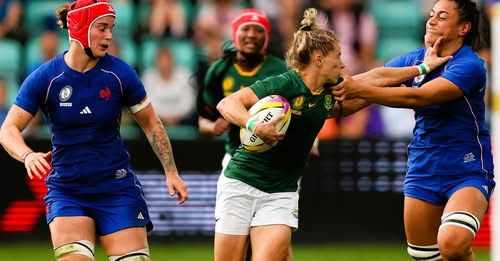 French Firepower Overwhelms Bok Women as Quarter-Final Awaits