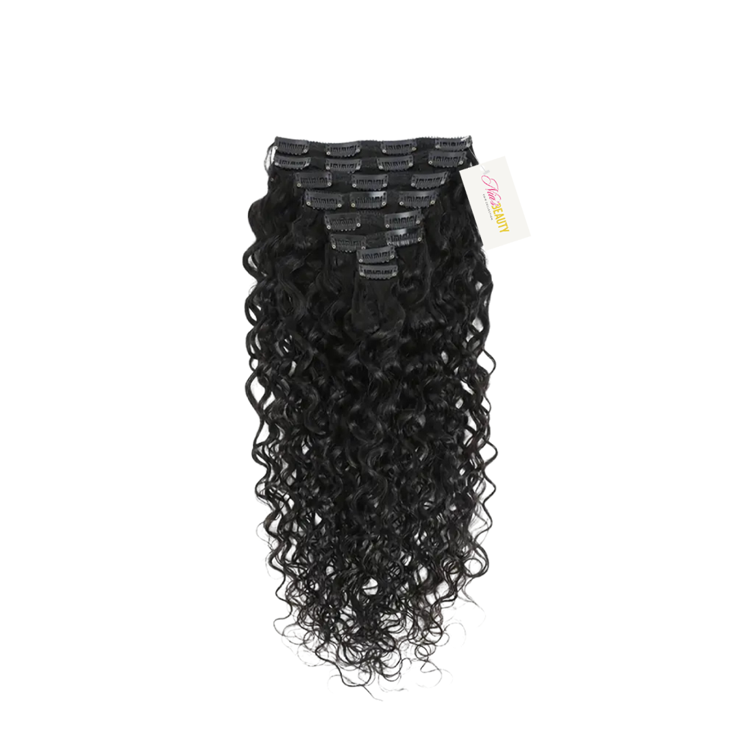 Raw Cambodian Water Wave Clip-Ins