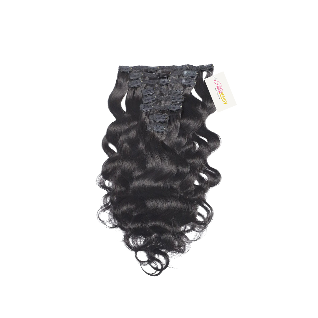Raw Cambodian Body Wave Clip-Ins