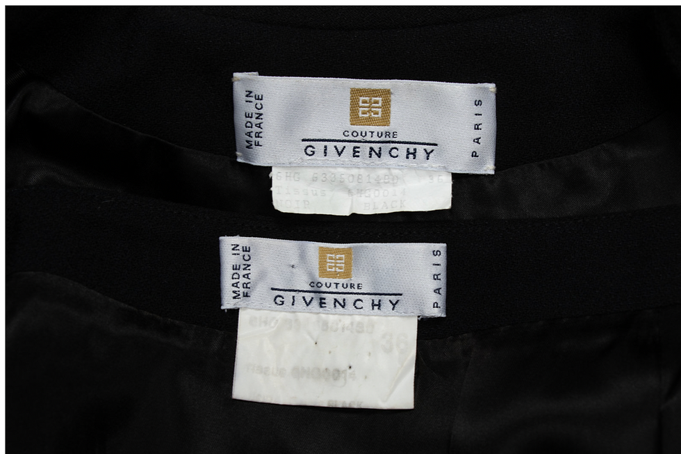 Thumbnail: F/W 1996 Givenchy Couture by John Galliano Wool + Twill Ensemble