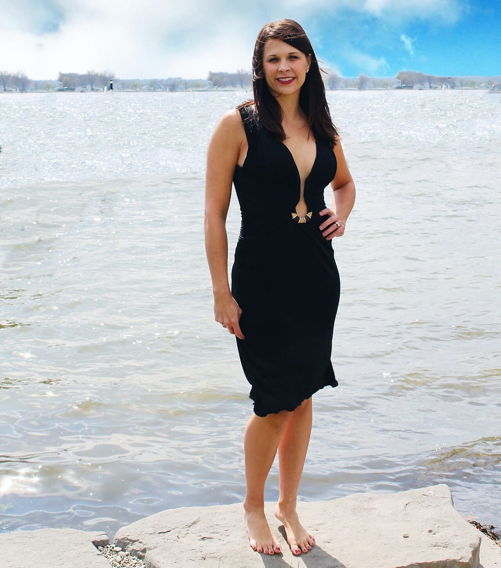 Thumbnail: 2000s Roberto Cavalli Deep Plunge Dress