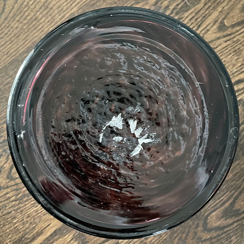 Thumbnail: Purple Swirl Hurricane Candle Holder
