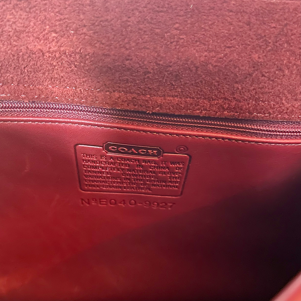 Thumbnail: 2004 COACH Leather Willis Crossbody Bag