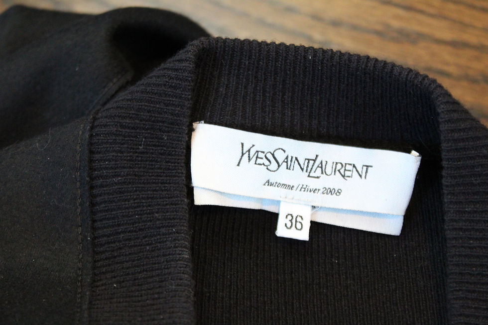 Thumbnail: F/W 2008 Yves Saint Laurent Felted Wool Sweater Dress