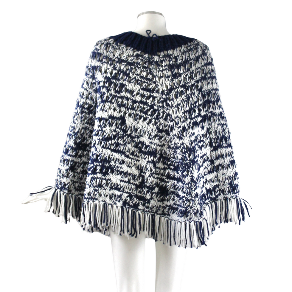 Thumbnail: VINTAGE Knit Poncho