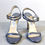 Thumbnail: Early 2000s Jimmy Choo Strappy Sandal in Glitter Lame