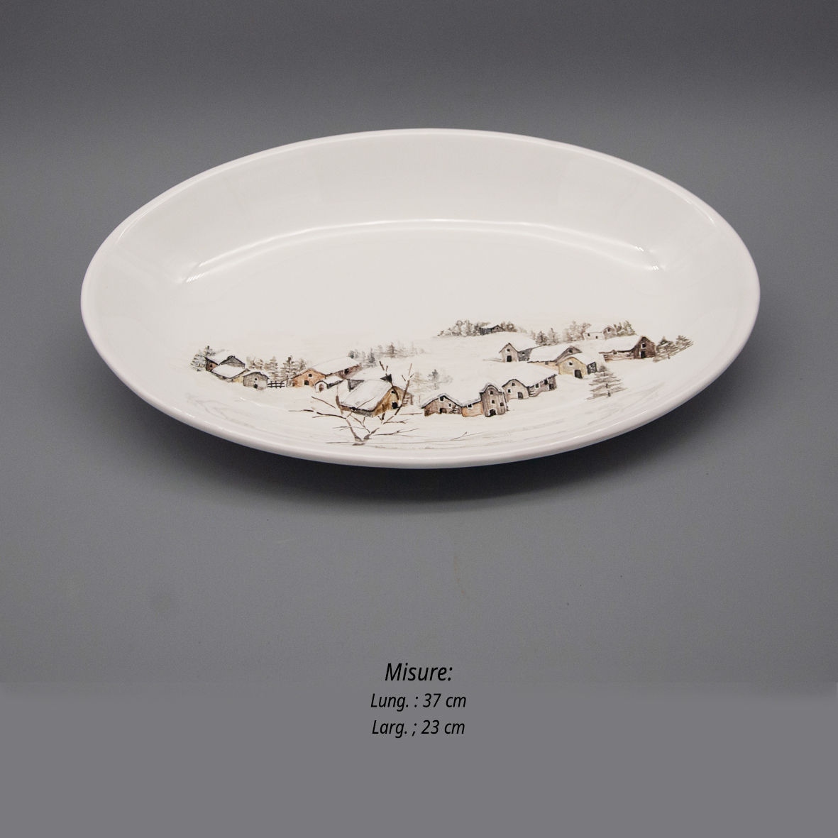 Vassoi Ovali Basso    Low Oval Trays