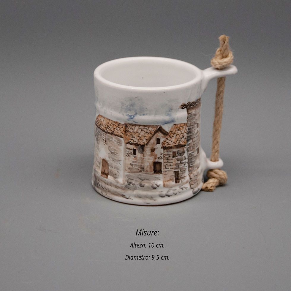 Miniatura: Boccali con Manico in Canapa    Mugs with Hemp Handle