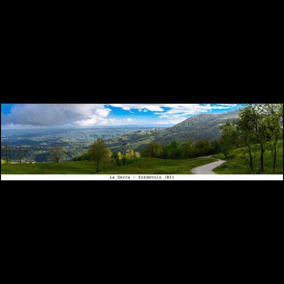La serra - vista da Sordevolo -