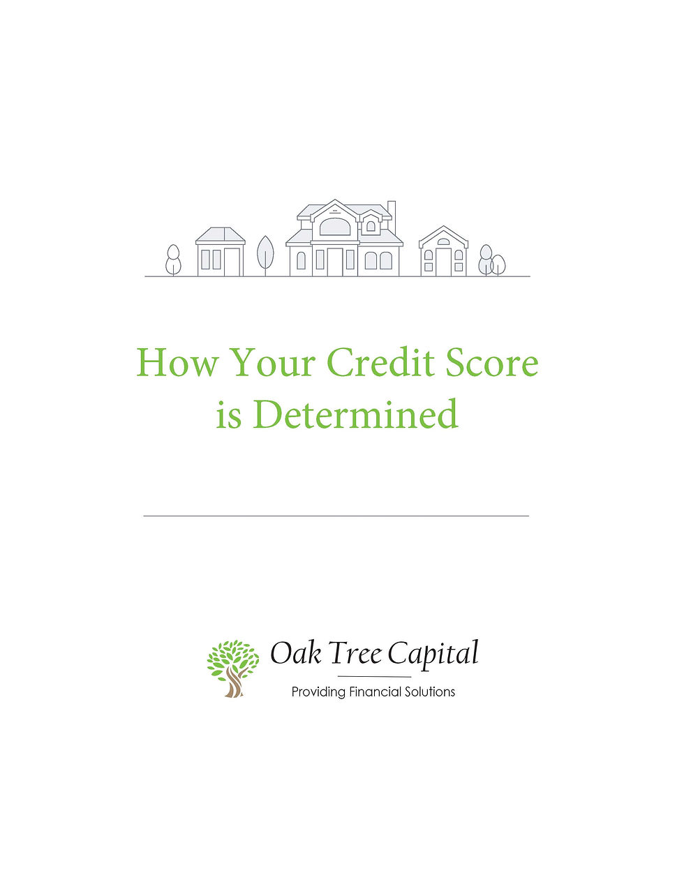 How a credit score is determined