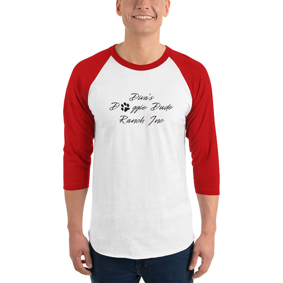 Thumbnail: 3/4 sleeve raglan shirt