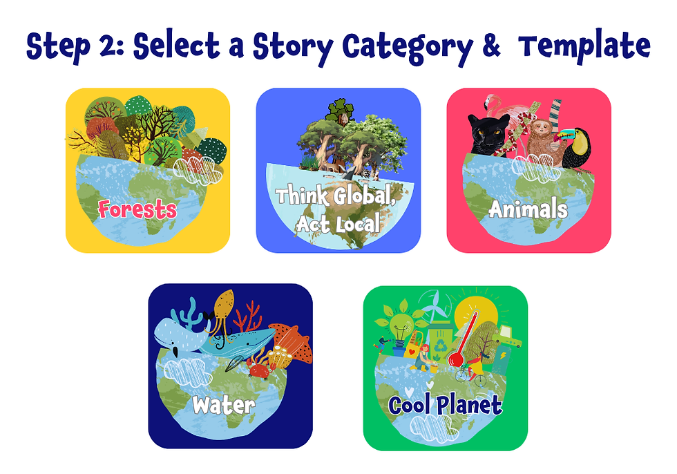 5 Story Template Categories