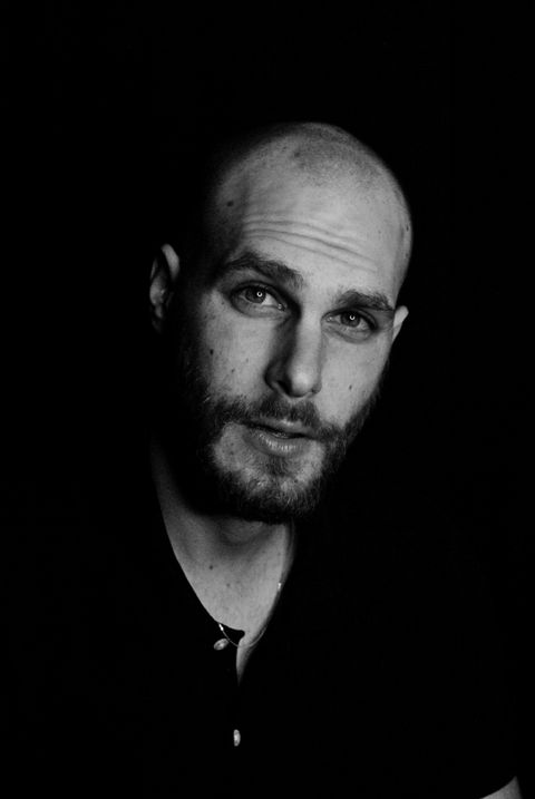 Daniel black and white portrait