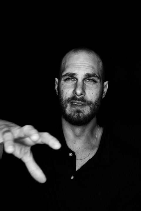 Daniel black and white portrait