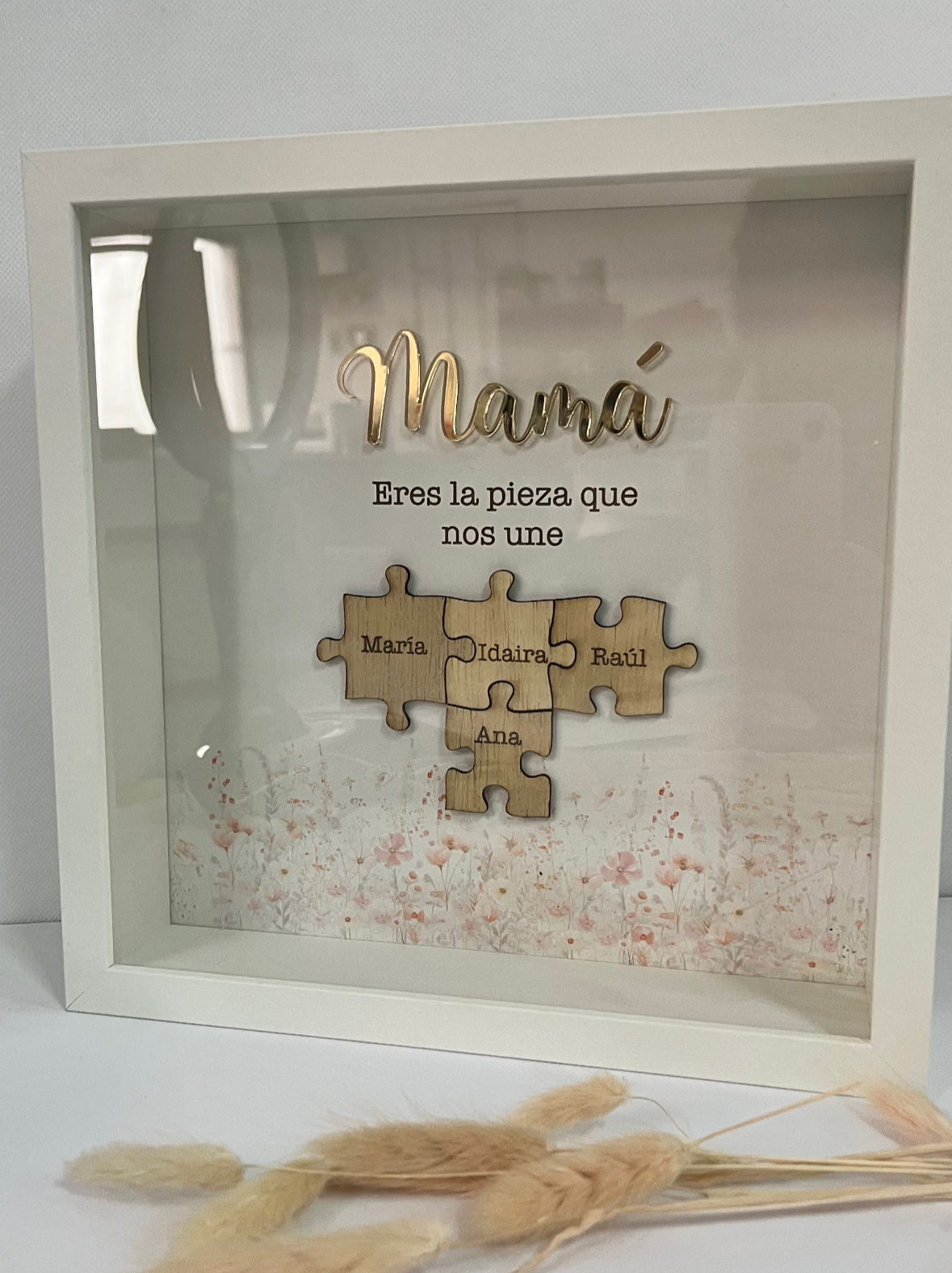 Cuadro "Eres la pieza que nos une"
