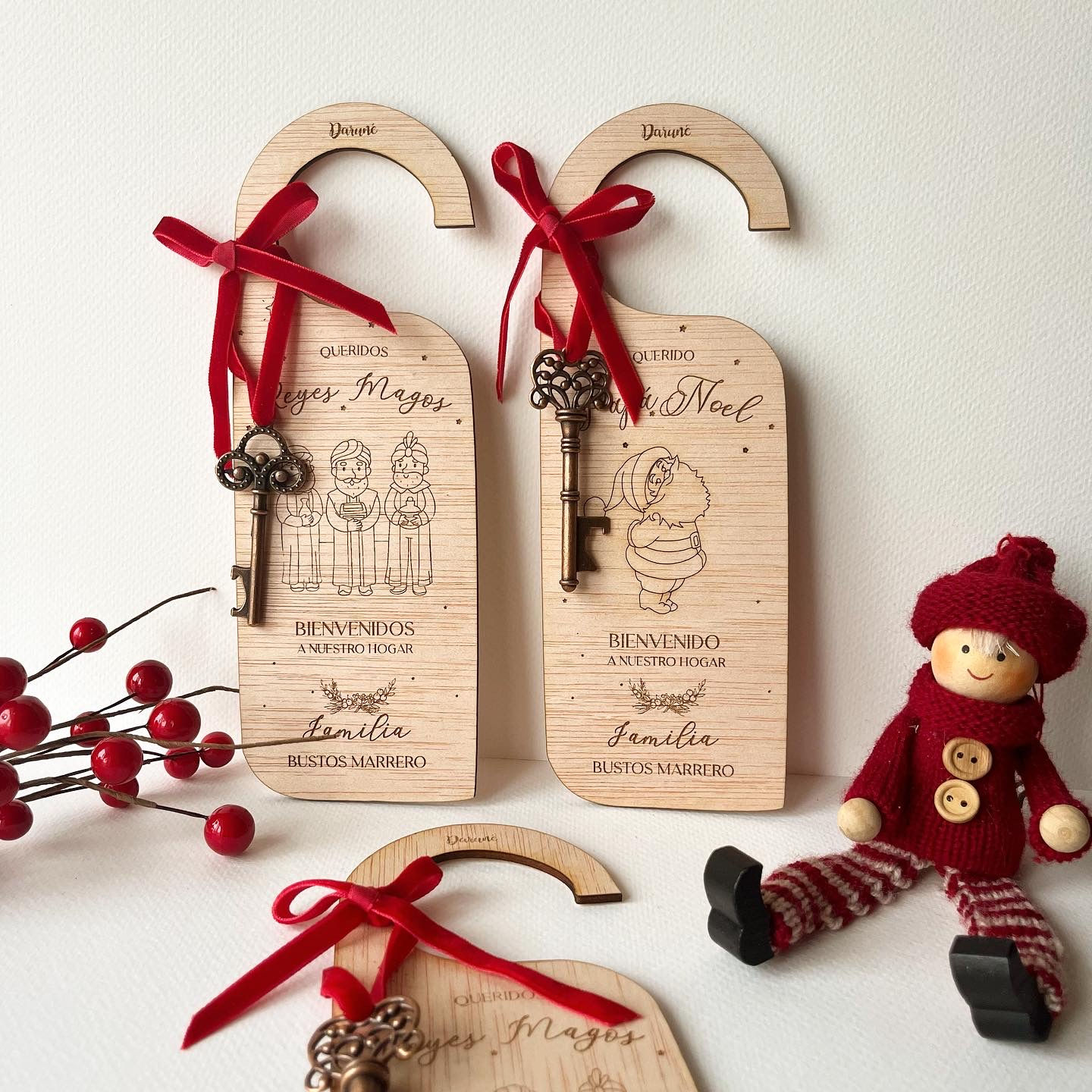 Llave mágica Reyes Magos y Papá Noel