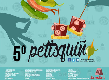 5º Petisquiño, concurso de tapas de Vigo.