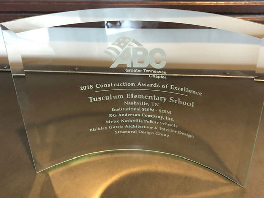 2018 ABC Construction Awards of Excellence Eagle Award Winner