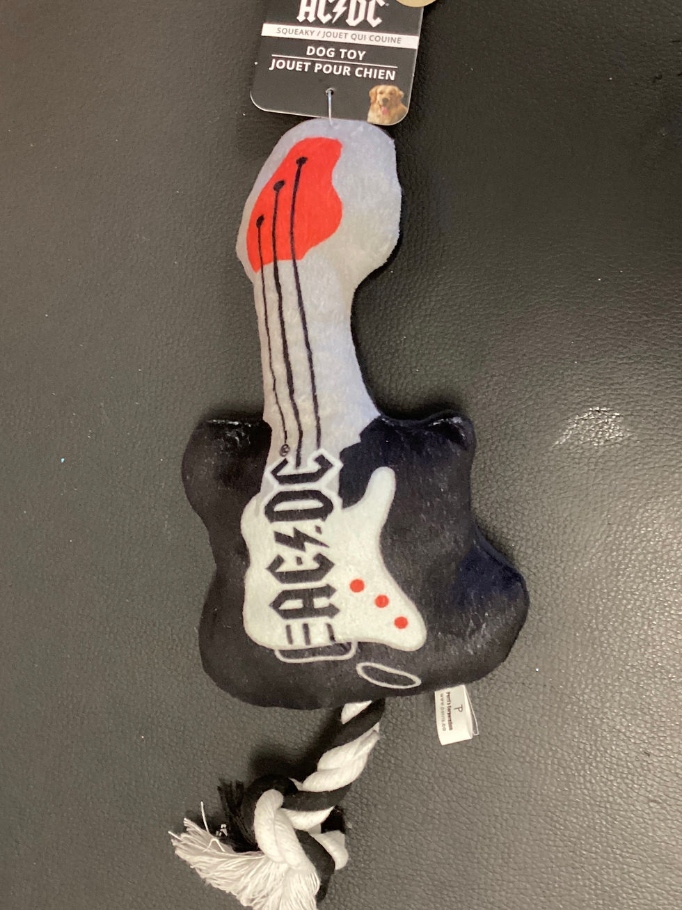 AC⚡️DC Dog Squeaker Rope toy