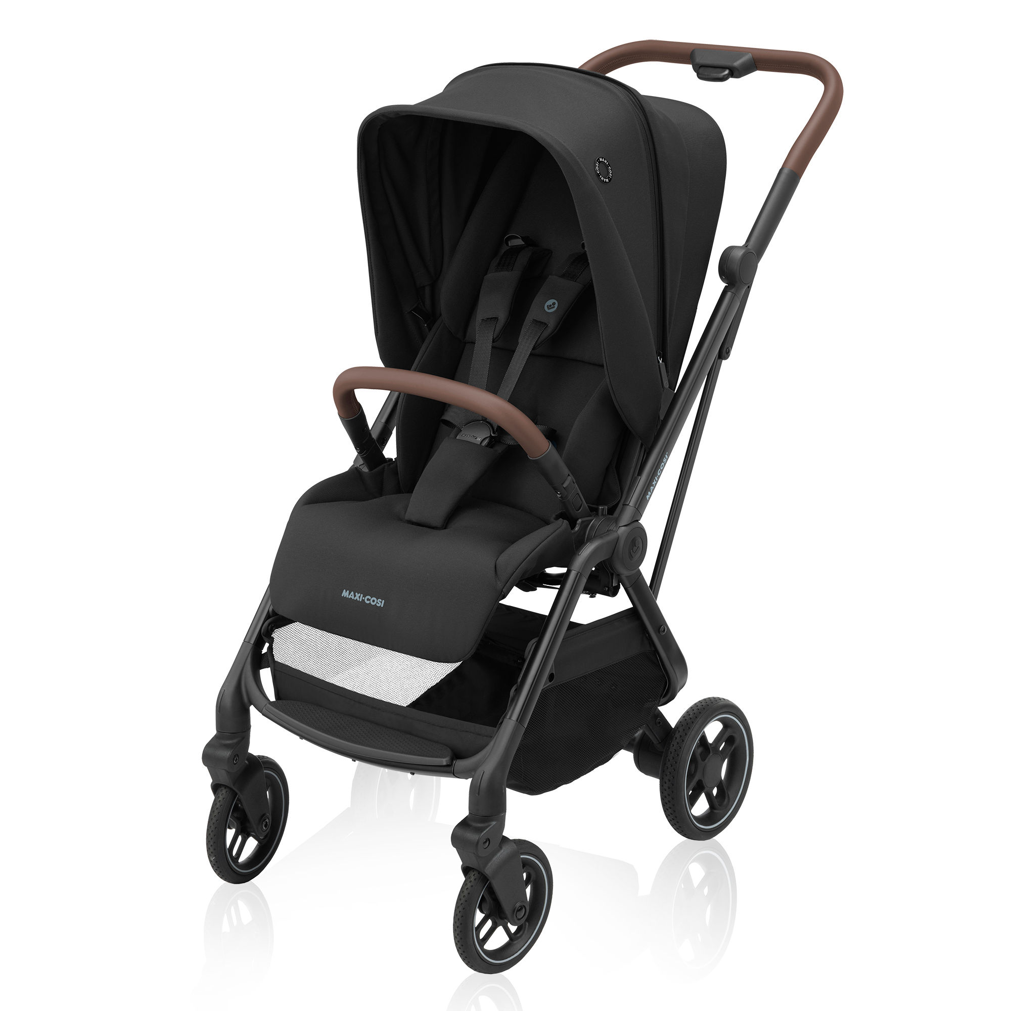 Leona Ultra Compact Stroller - Essential Black