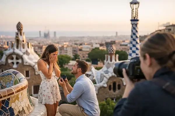 Barcelona Photographer - Marriage proposals