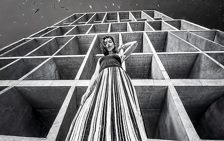 creative model portraits in barcelona and Mallorca