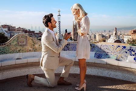 Park Güell Proposal Photographer