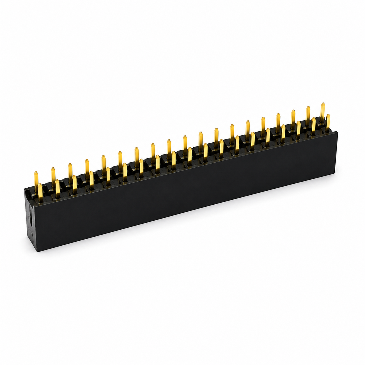 Tira de pines hembra 2x 40 lineas