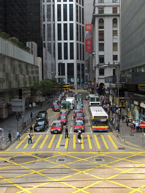 Traffico a Hong Kong