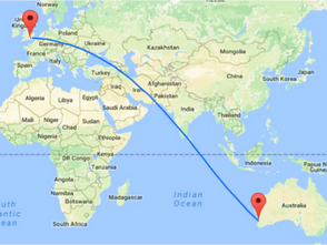 Australia Europa no stop dal 2018