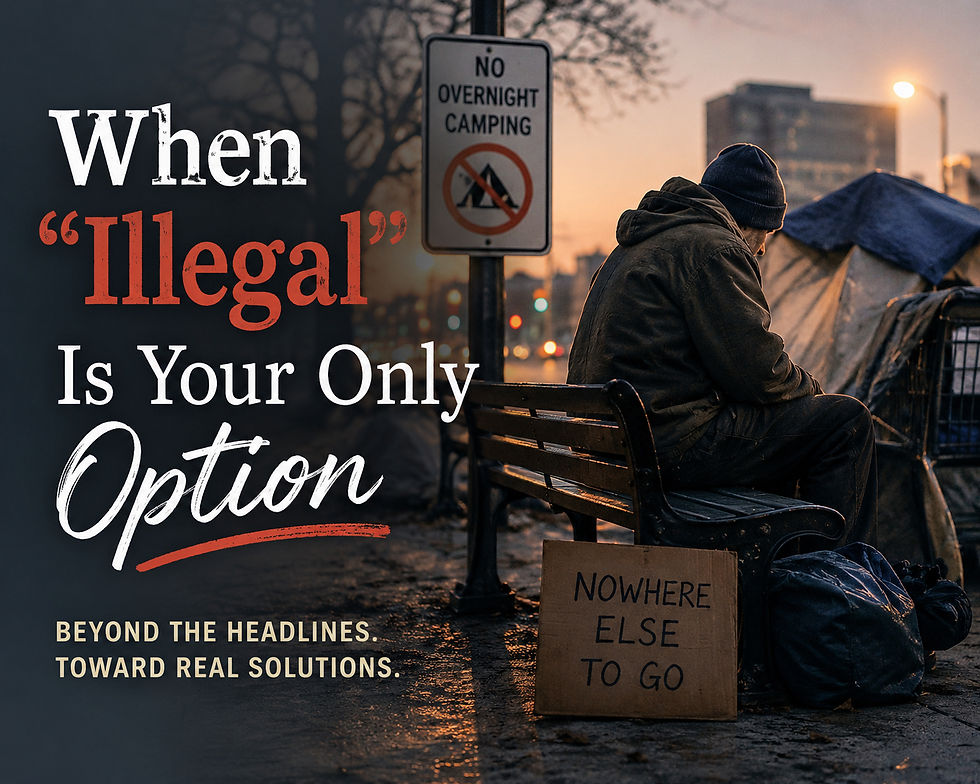 When illegal is your only option
