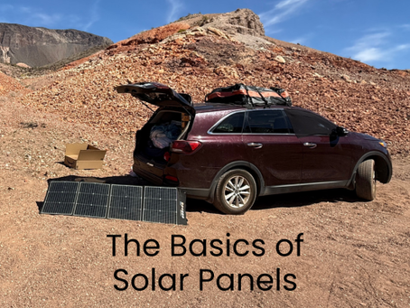 a car with solar panels