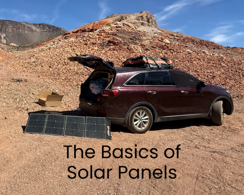 a car with solar panels